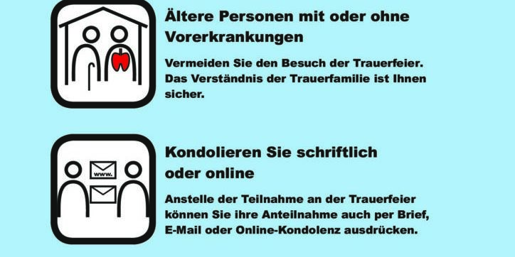 Corona-Virus: Auf was ist bei einer Bestattung zu achten?